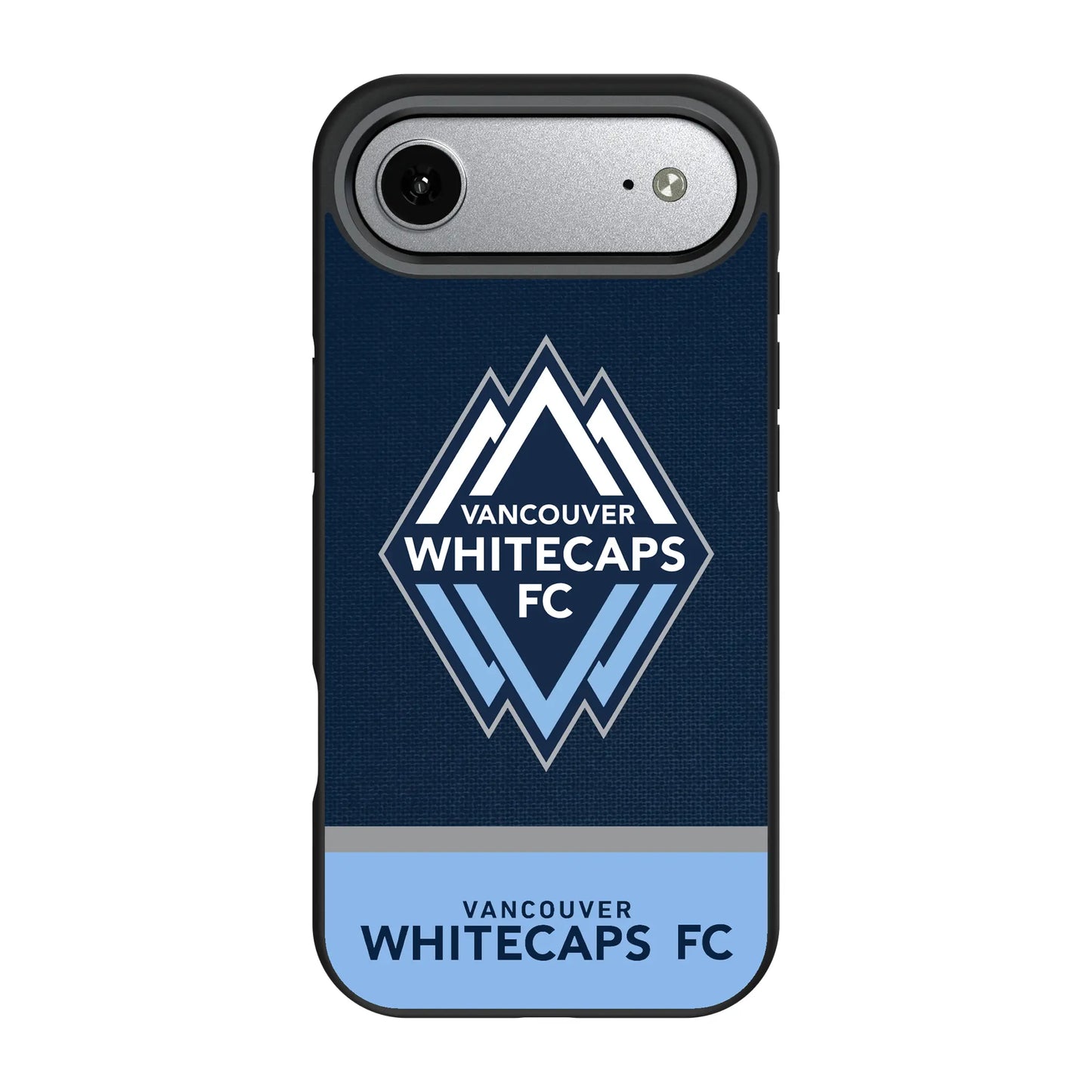 Vancouver Whitecaps Endzone Solid Bump Phone Case for Apple iPhone