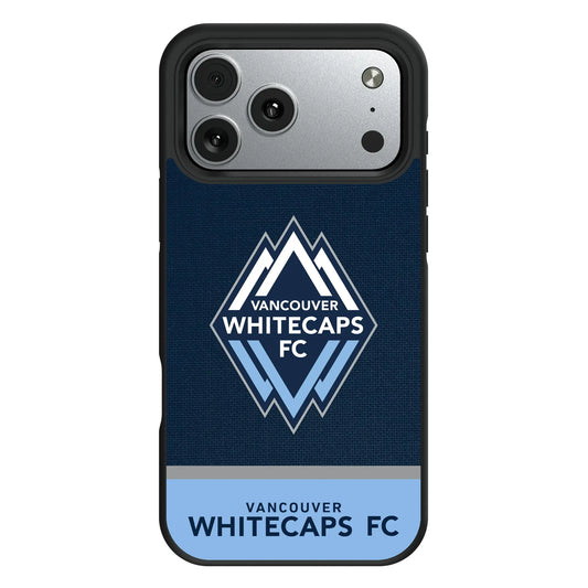 Vancouver Whitecaps Endzone Solid Bump Phone Case for Apple iPhone
