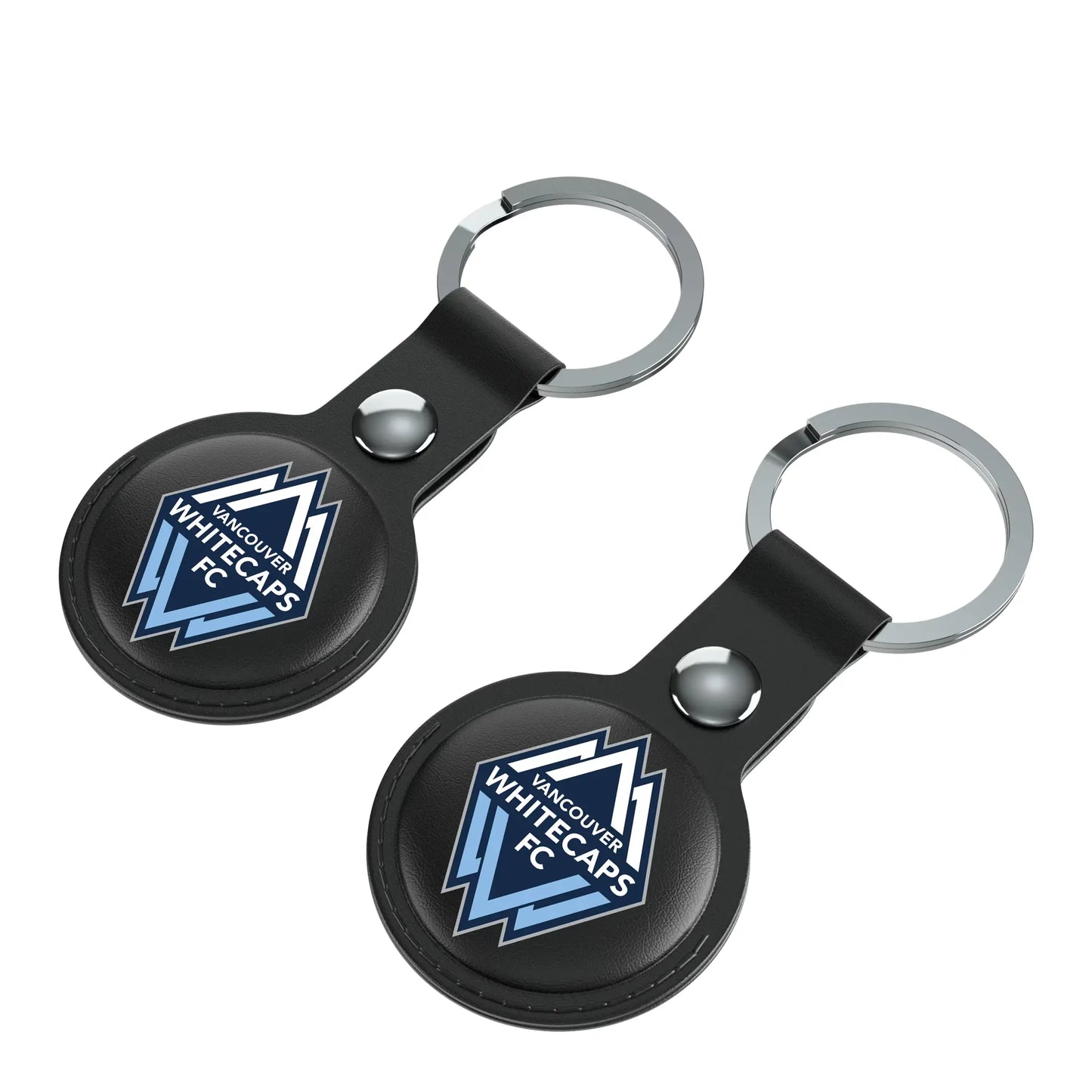 Vancouver Whitecaps Insignia Black Airtag Holder 2-Pack