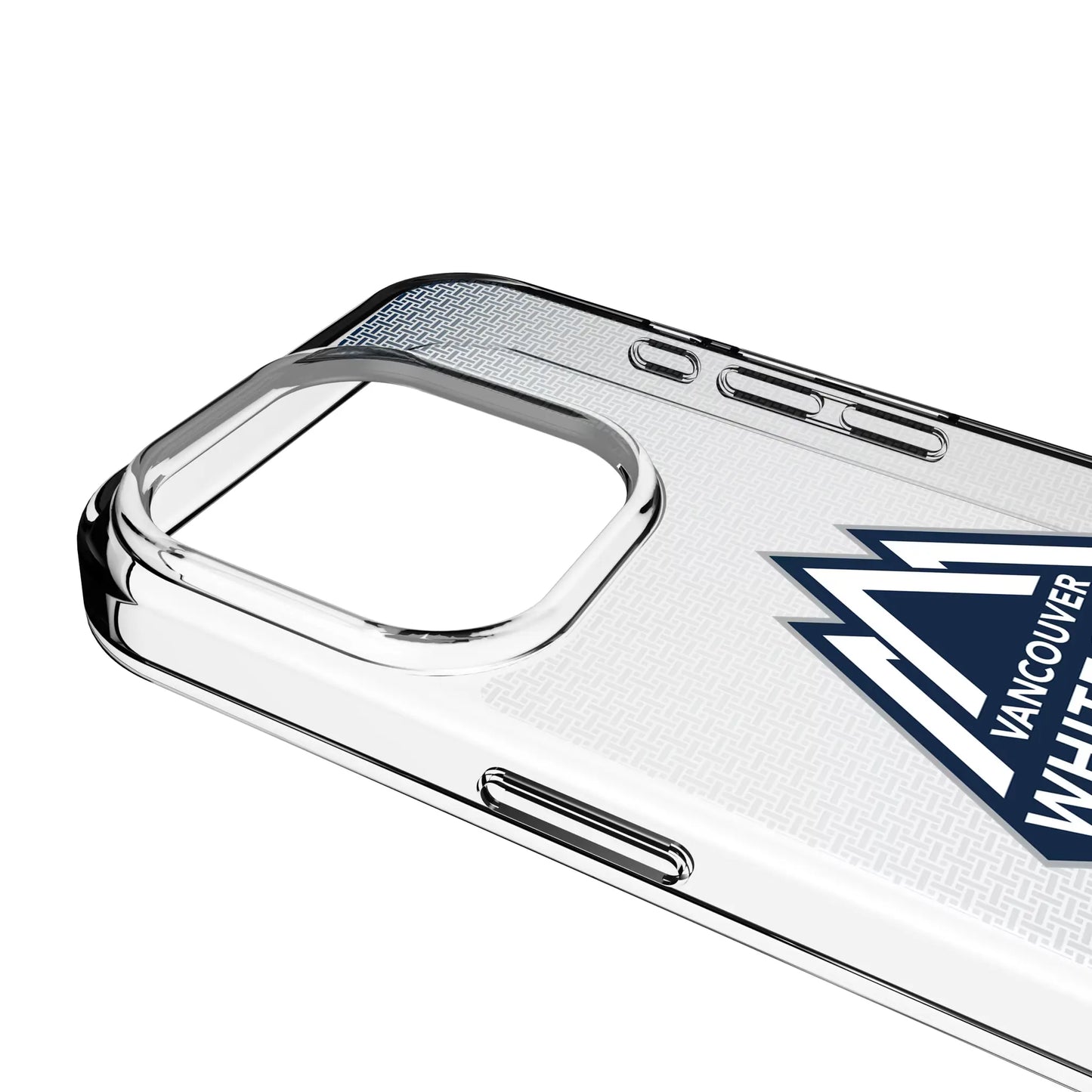 Vancouver Whitecaps Linen Clear Phone Case for Apple iPhone