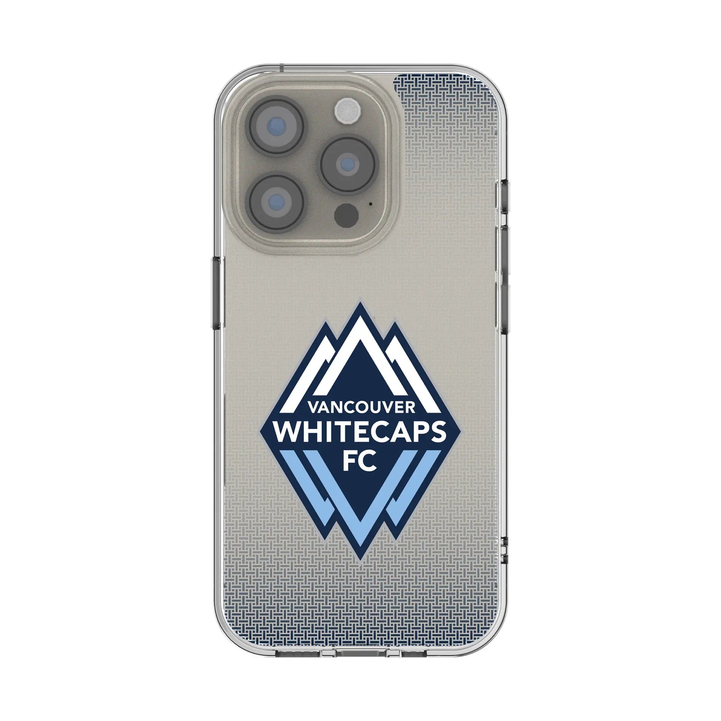 Vancouver Whitecaps Linen Clear Phone Case for Apple iPhone