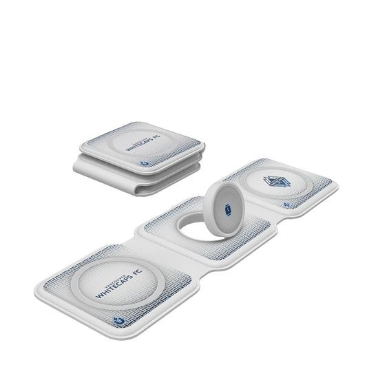 Vancouver Whitecaps Linen Foldable 3 in 1 Charger