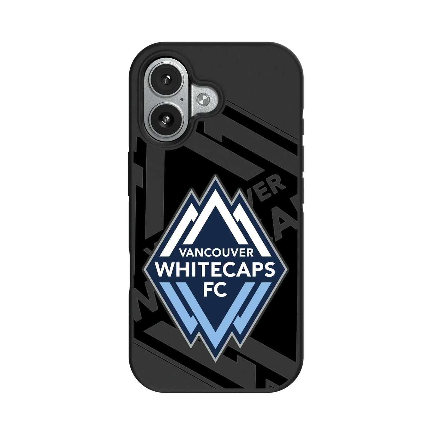 Vancouver Whitecaps Monocolor Tilt Bump Phone Case for Apple iPhone