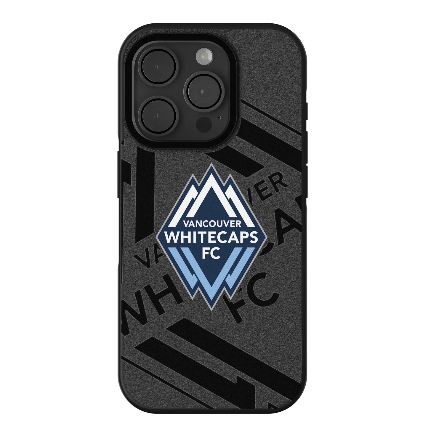 Vancouver Whitecaps Monocolor Tilt Bump Phone Case for Apple iPhone