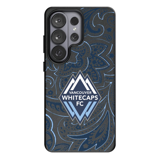 Vancouver Whitecaps Paisley MagSafe Compatible Phone Case for Samsung Galaxy