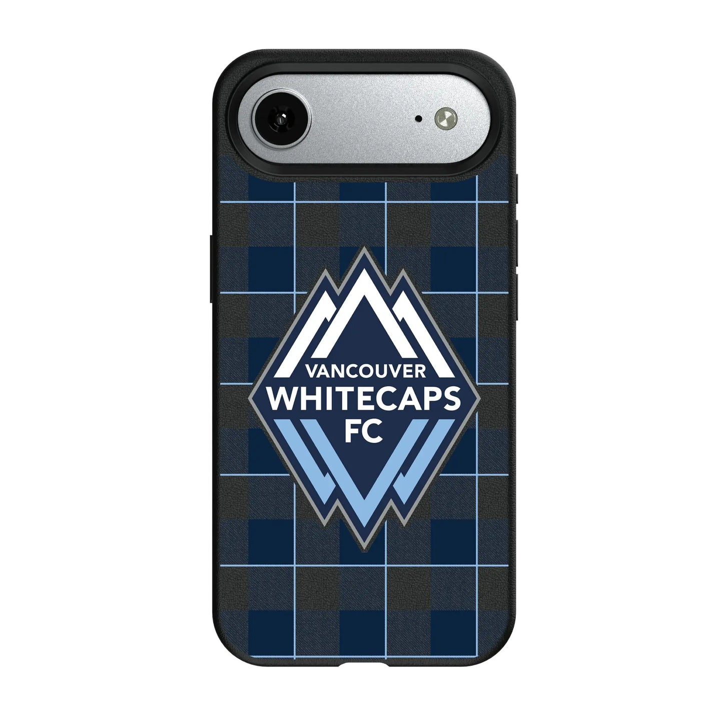 Vancouver Whitecaps Plaid MagSafe Compatible Phone Case for Apple iPhone