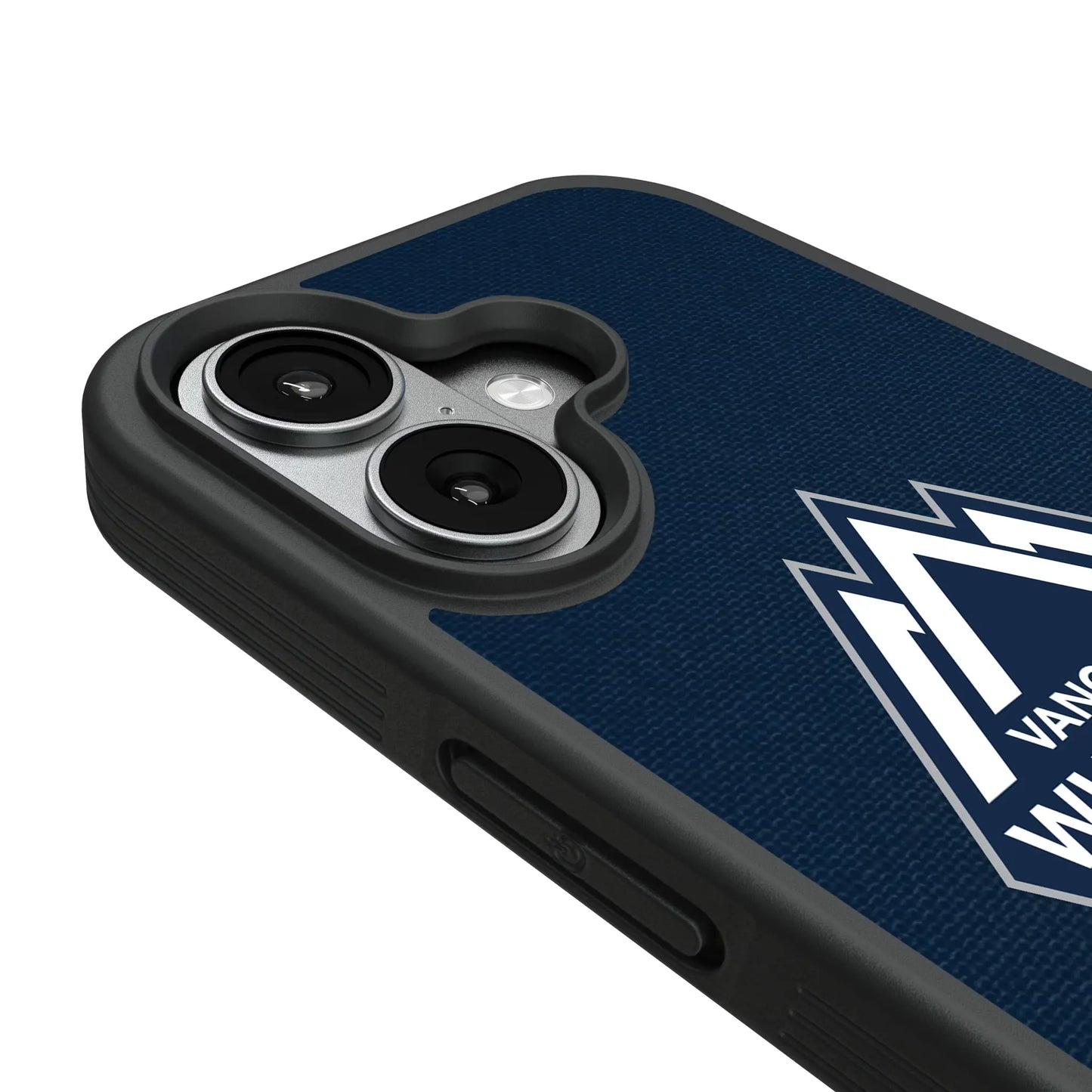 Vancouver Whitecaps Stripe Bump Phone Case for Apple iPhone