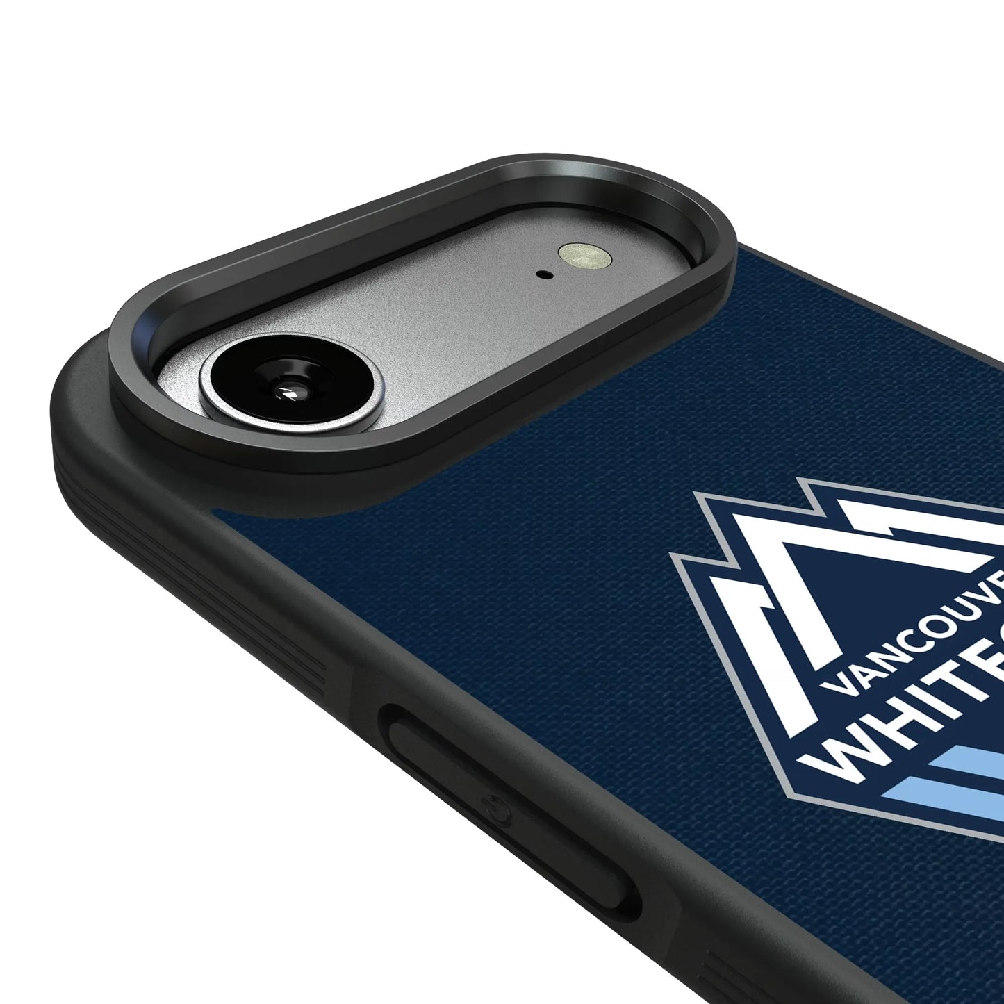 Vancouver Whitecaps Stripe Bump Phone Case for Apple iPhone