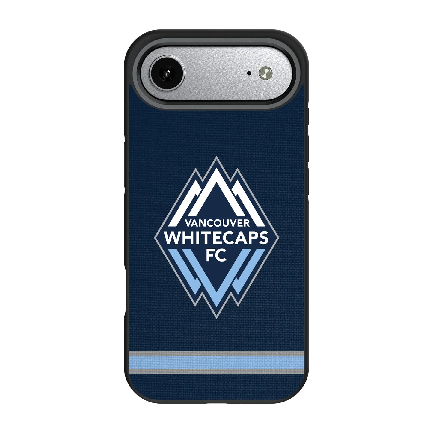 Vancouver Whitecaps Stripe Bump Phone Case for Apple iPhone