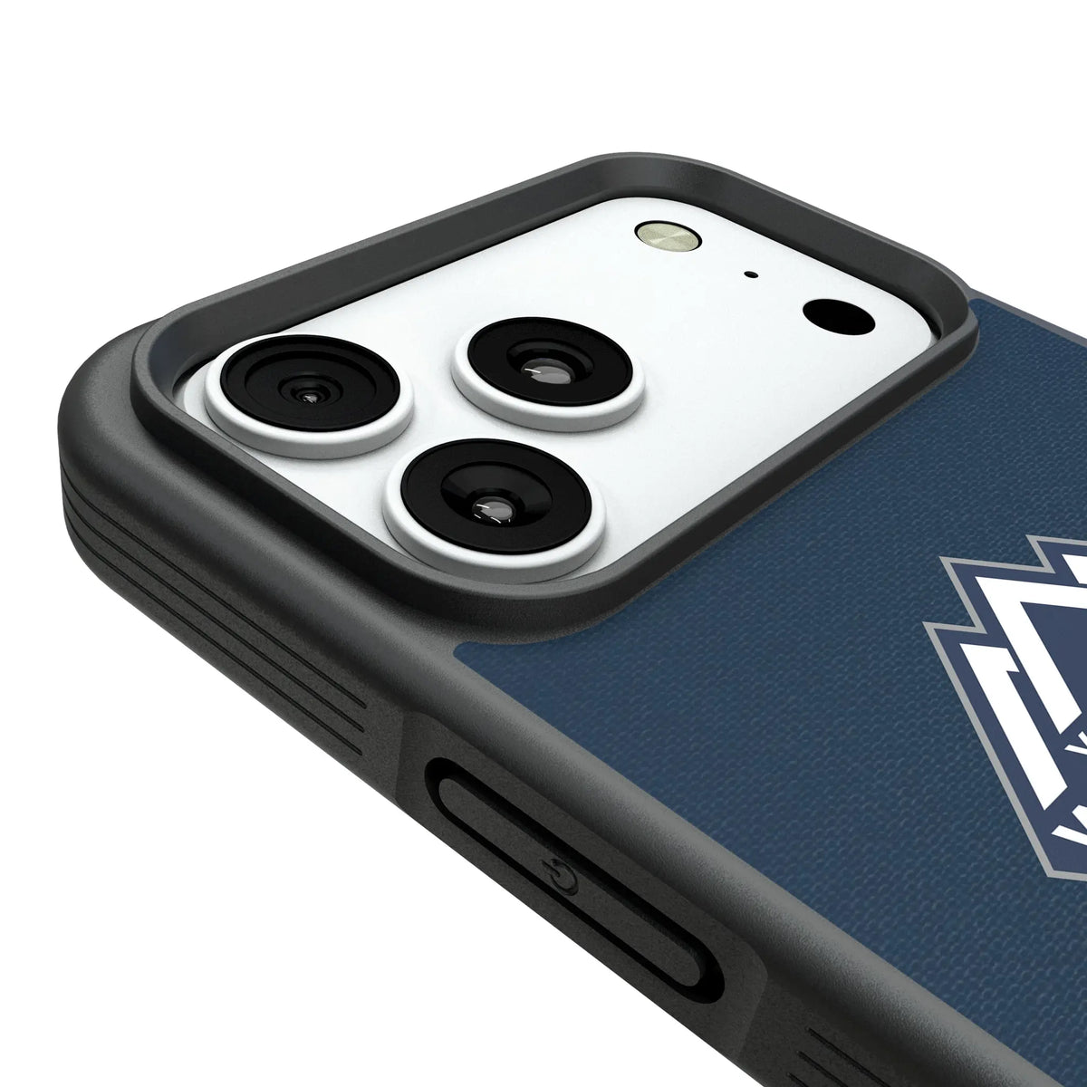 Vancouver Whitecaps Stripe Bump Phone Case for Apple iPhone