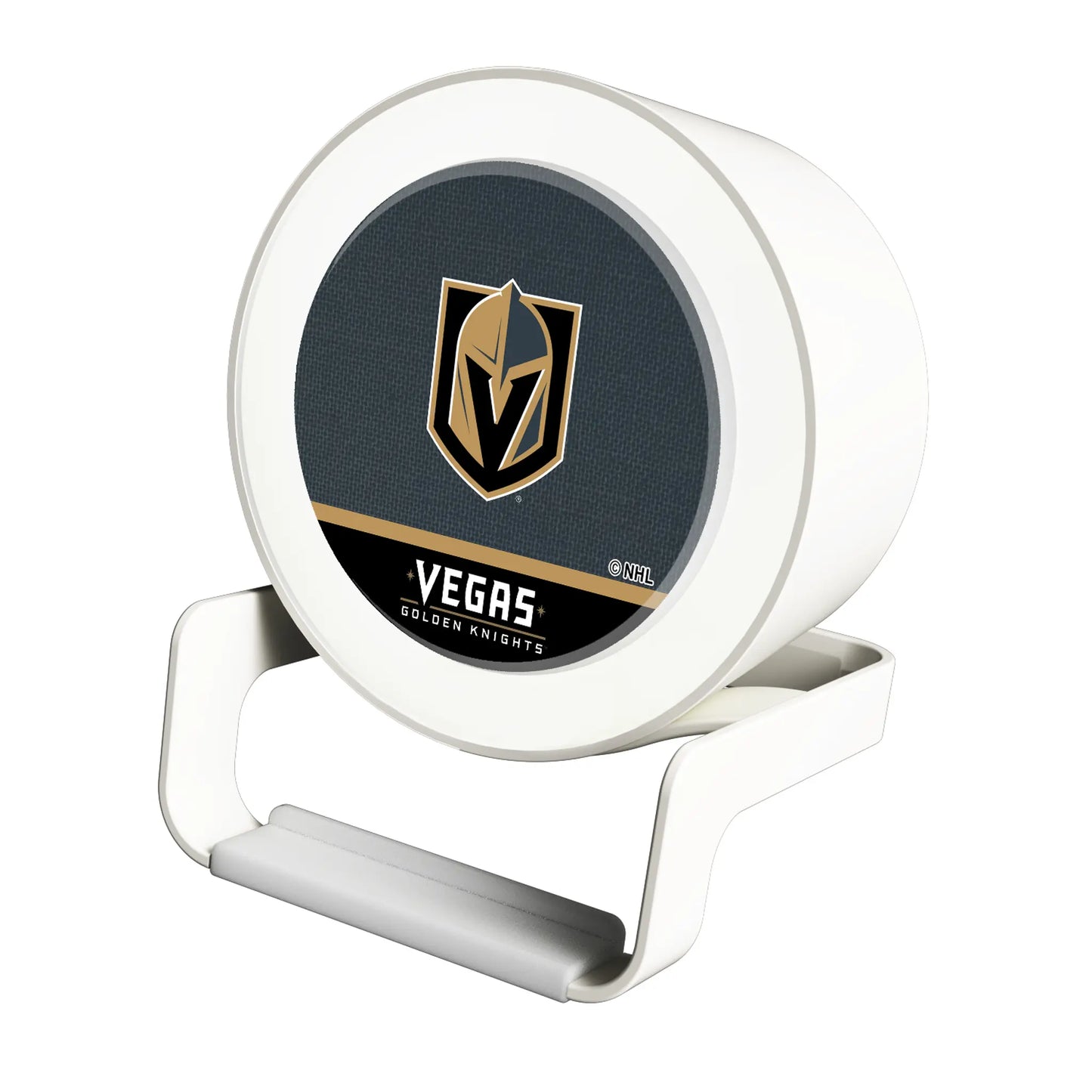 Vegas Golden Knights Endzone Solid Night Light Charger and Bluetooth Speaker