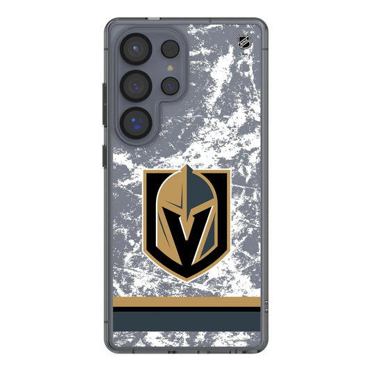 Vegas Golden Knights Ice Stripe Clear Phone Case for Samsung Galaxy