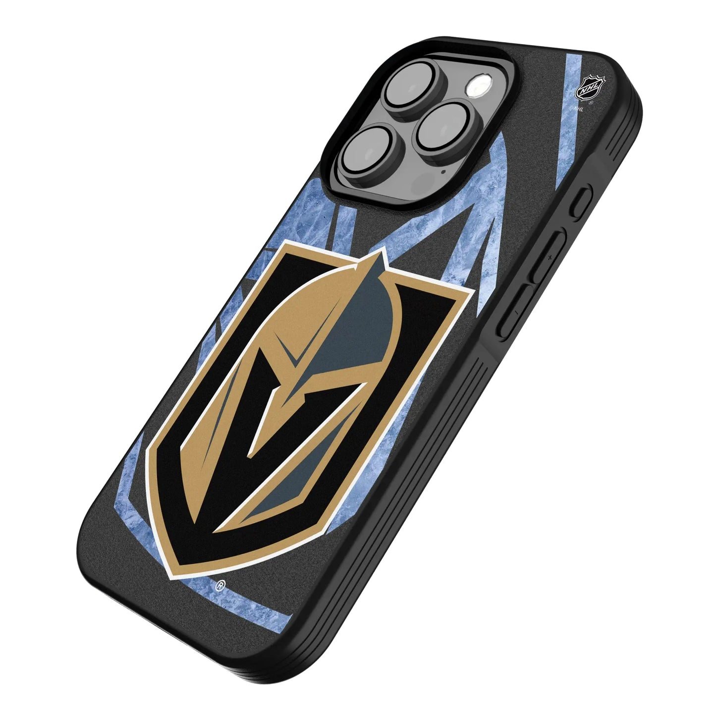 Vegas Golden Knights Ice Tilt Bump Phone Case for Apple iPhone