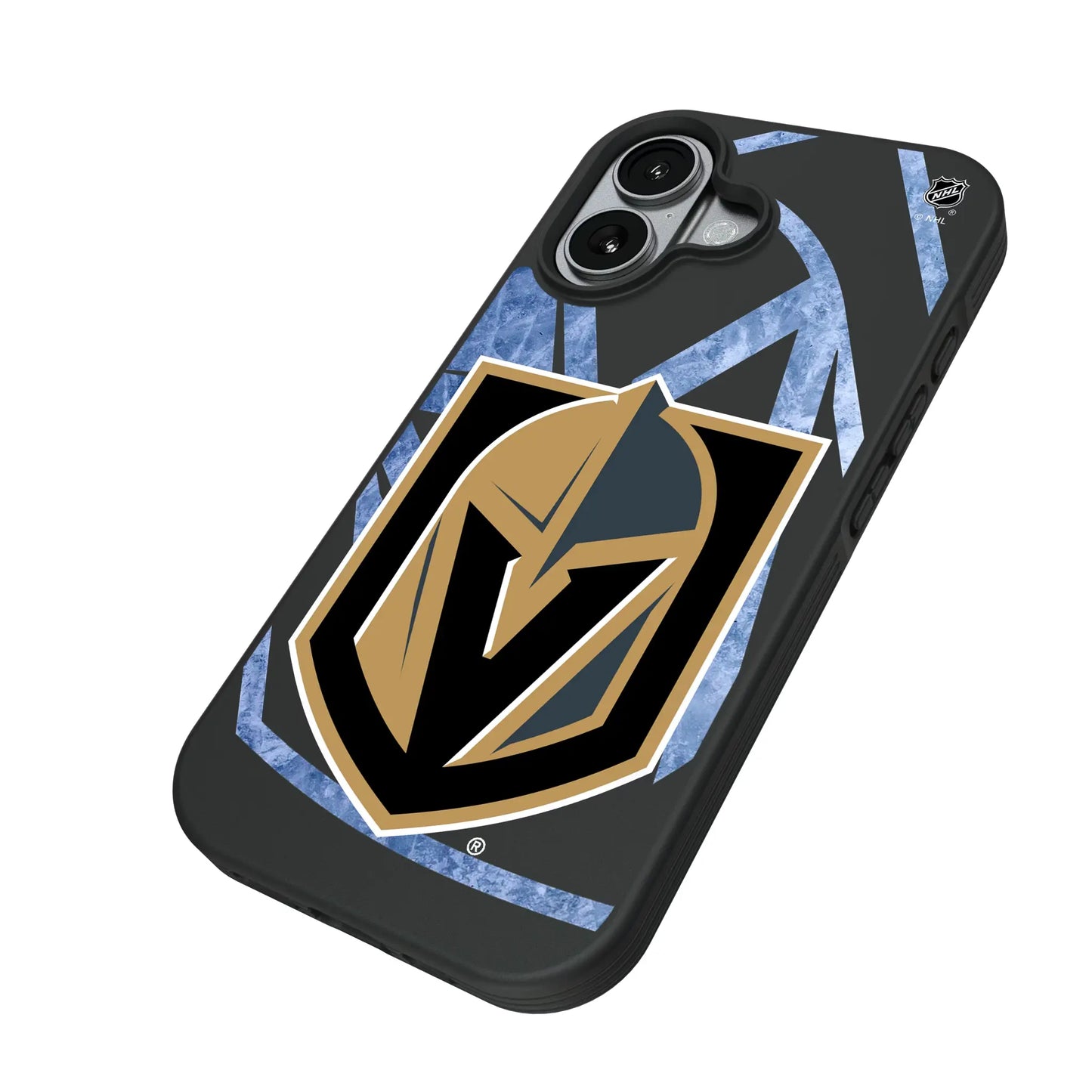 Vegas Golden Knights Ice Tilt Bump Phone Case for Apple iPhone
