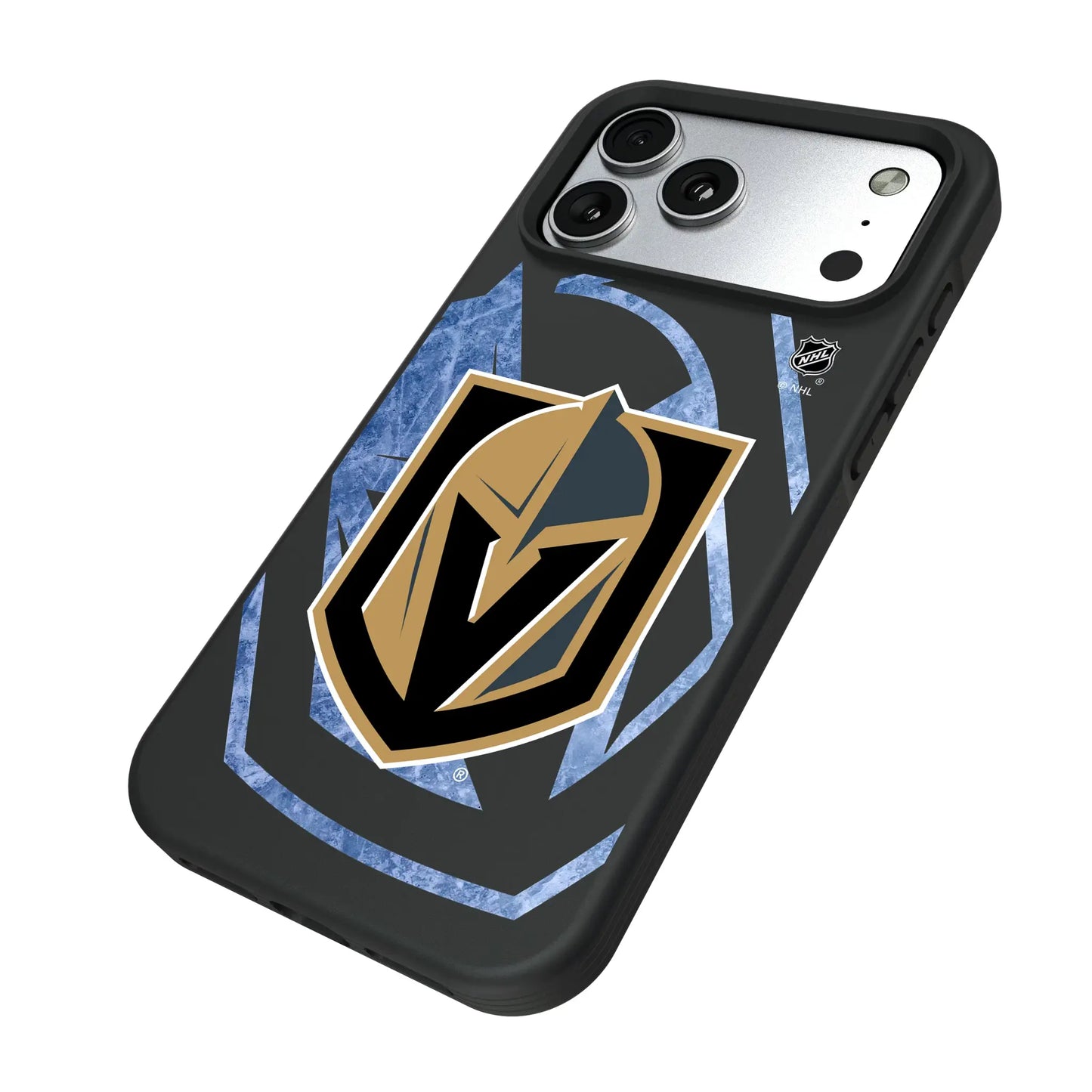 Vegas Golden Knights Ice Tilt Bump Phone Case for Apple iPhone