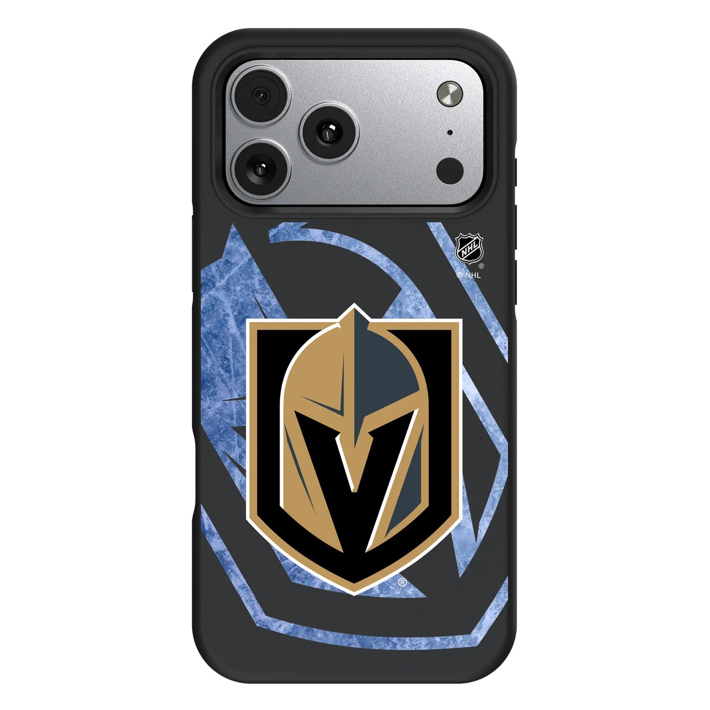 Vegas Golden Knights Ice Tilt Bump Phone Case for Apple iPhone