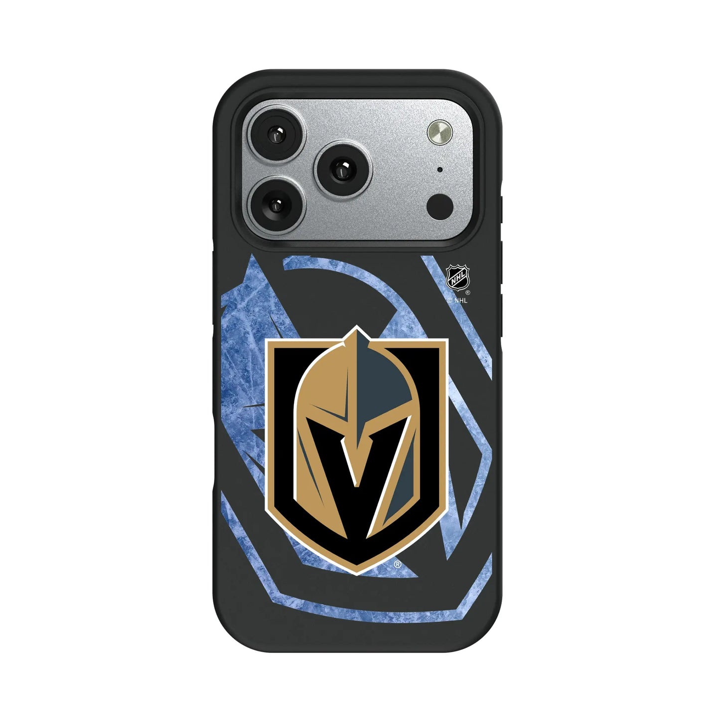 Vegas Golden Knights Ice Tilt Bump Phone Case for Apple iPhone