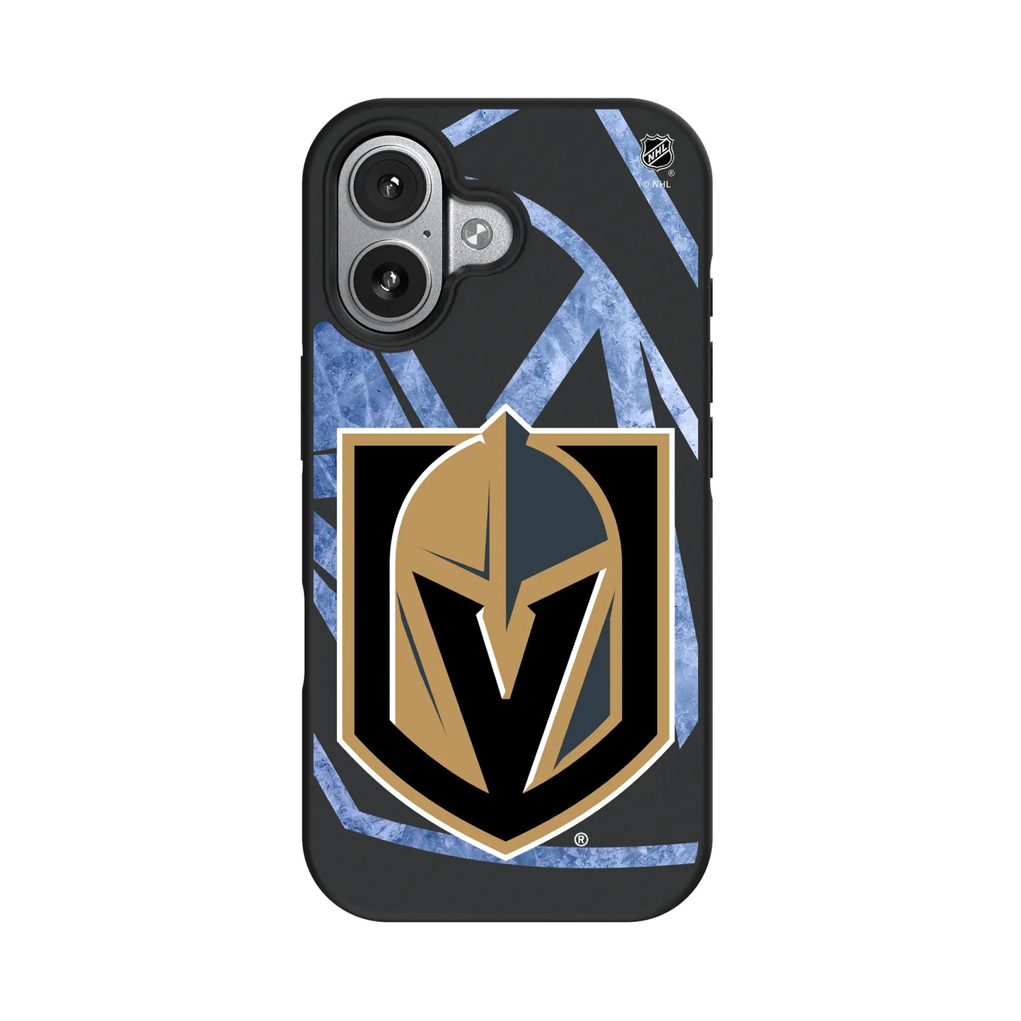 Vegas Golden Knights Ice Tilt Bump Phone Case for Apple iPhone
