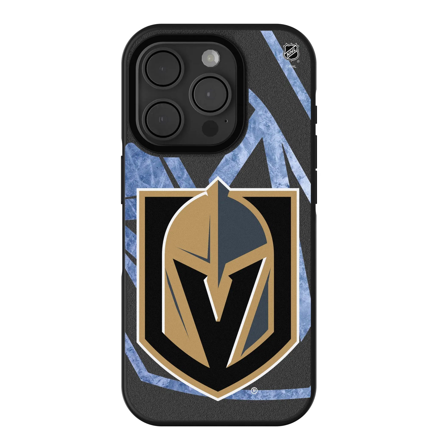 Vegas Golden Knights Ice Tilt Bump Phone Case for Apple iPhone