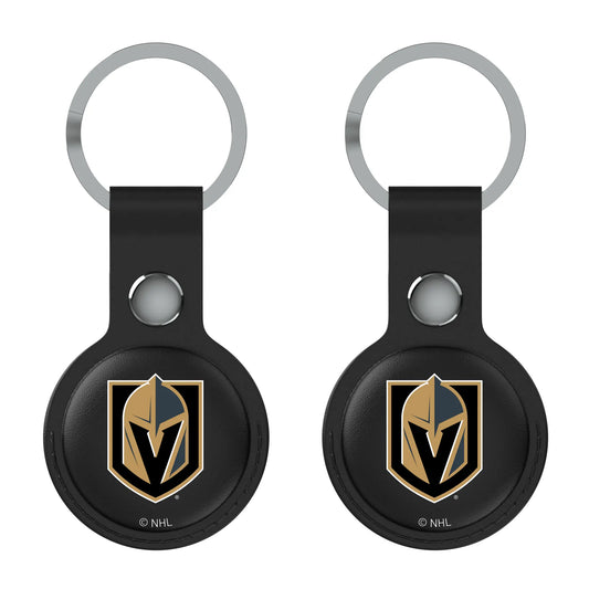 Vegas Golden Knights Insignia Black Airtag Holder 2-Pack
