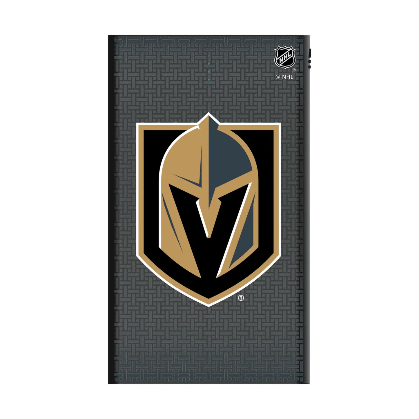Vegas Golden Knights Linen 5000mAh Flat Powerbank