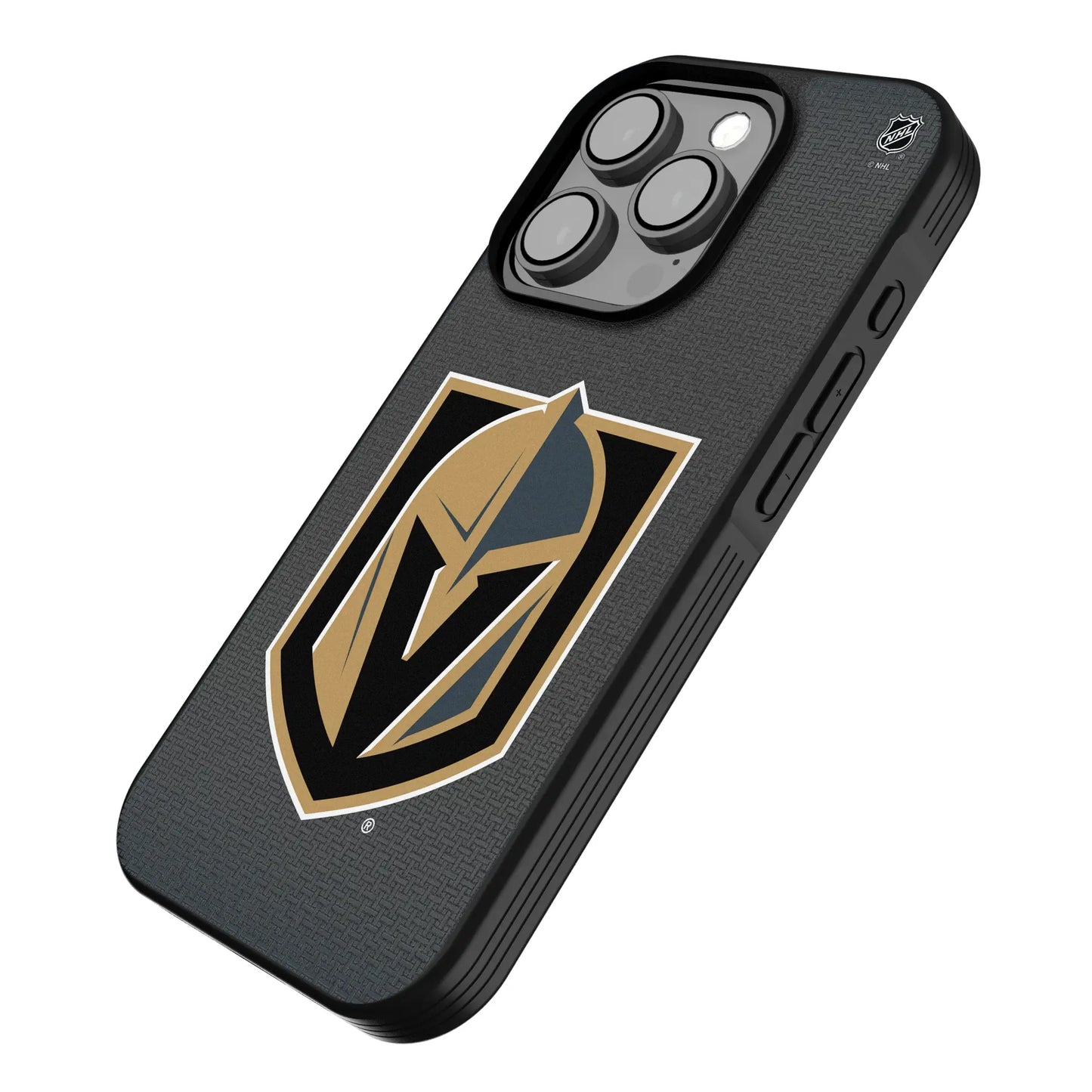 Vegas Golden Knights Linen Bump Phone Case for Apple iPhone