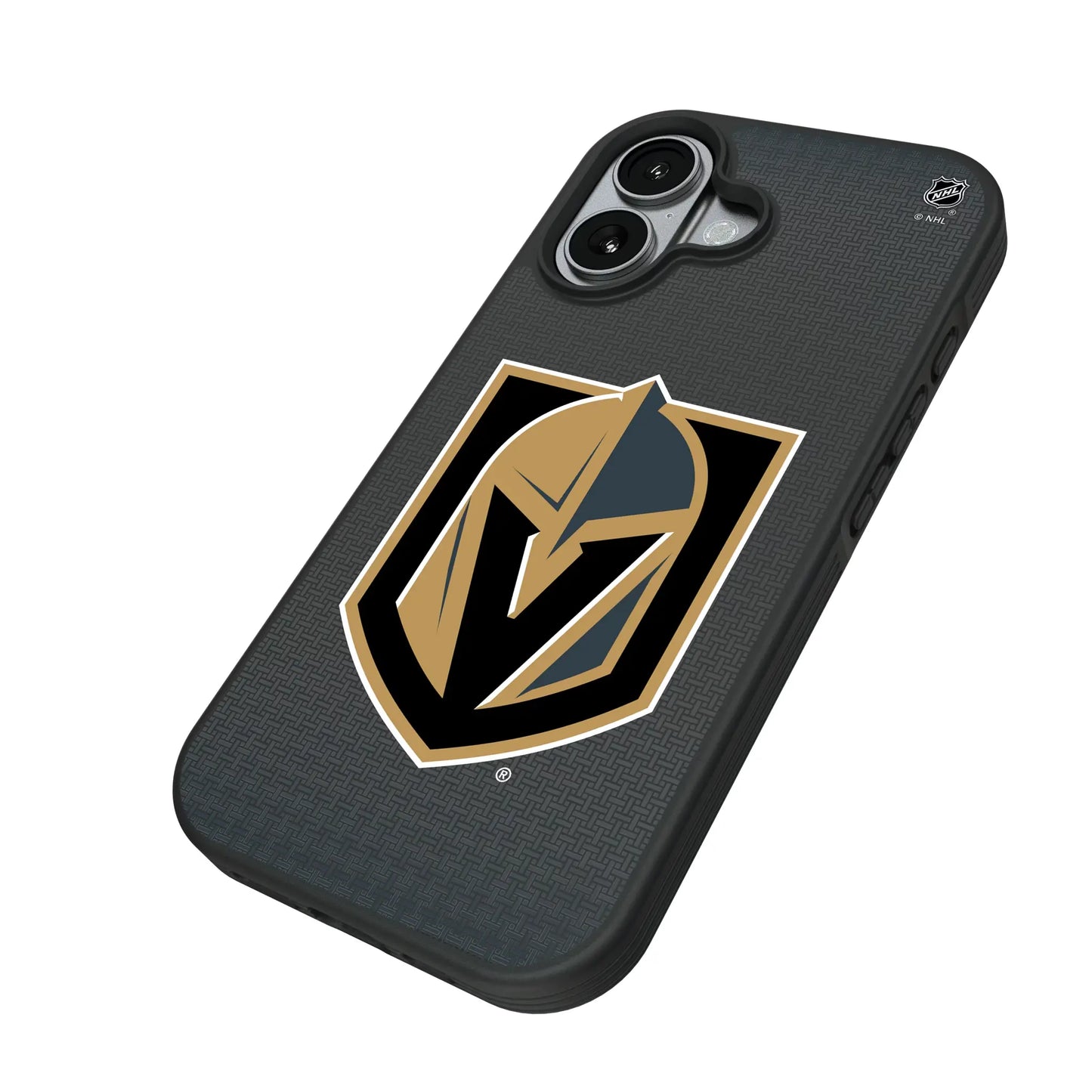 Vegas Golden Knights Linen Bump Phone Case for Apple iPhone