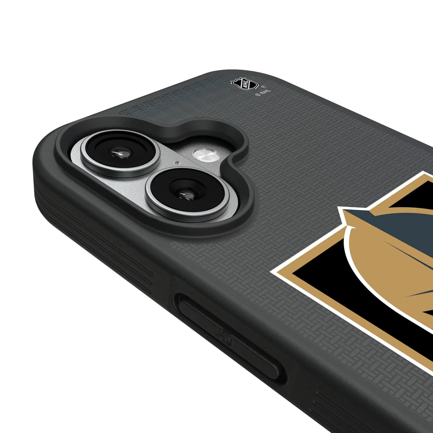 Vegas Golden Knights Linen Bump Phone Case for Apple iPhone