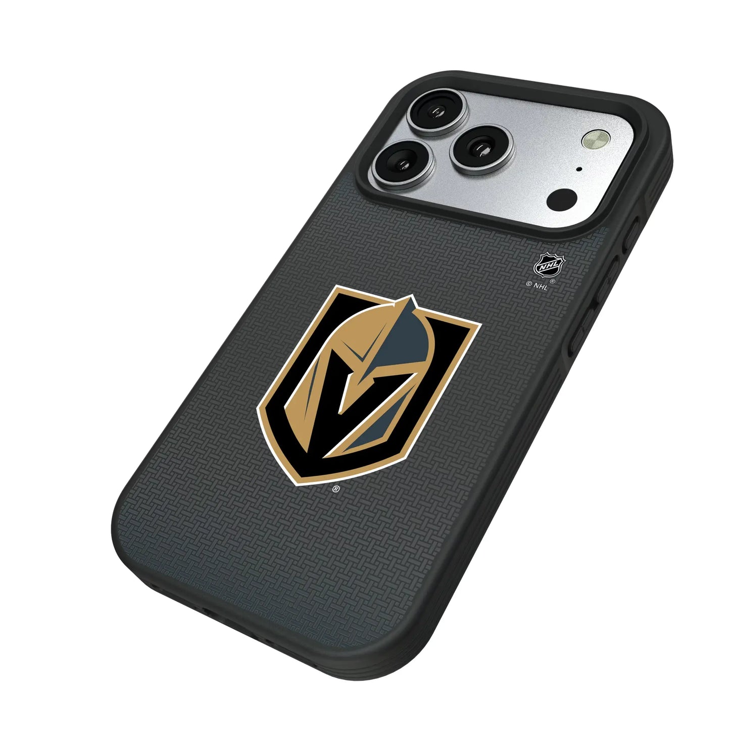Vegas Golden Knights Linen Bump Phone Case for Apple iPhone
