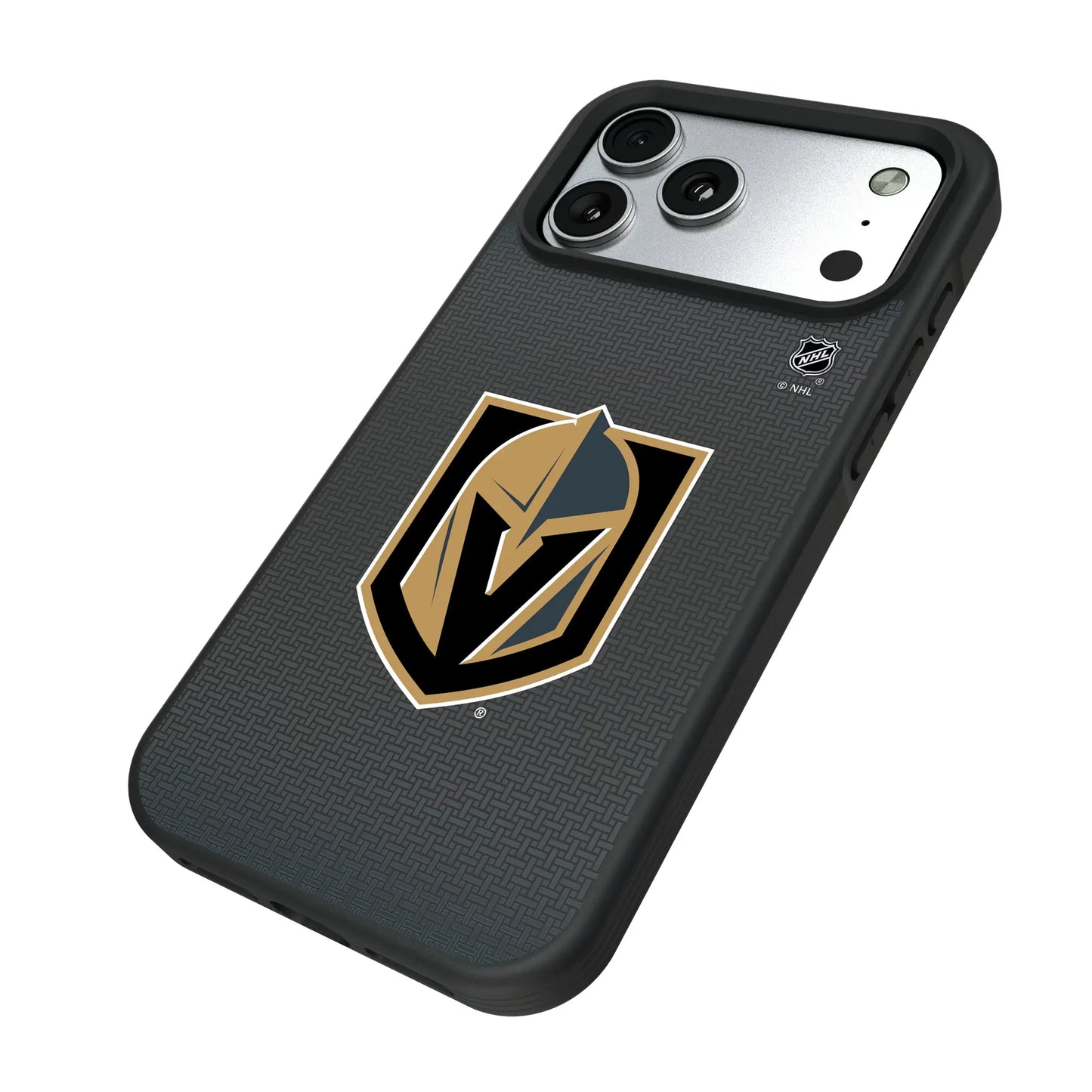 Vegas Golden Knights Linen Bump Phone Case for Apple iPhone