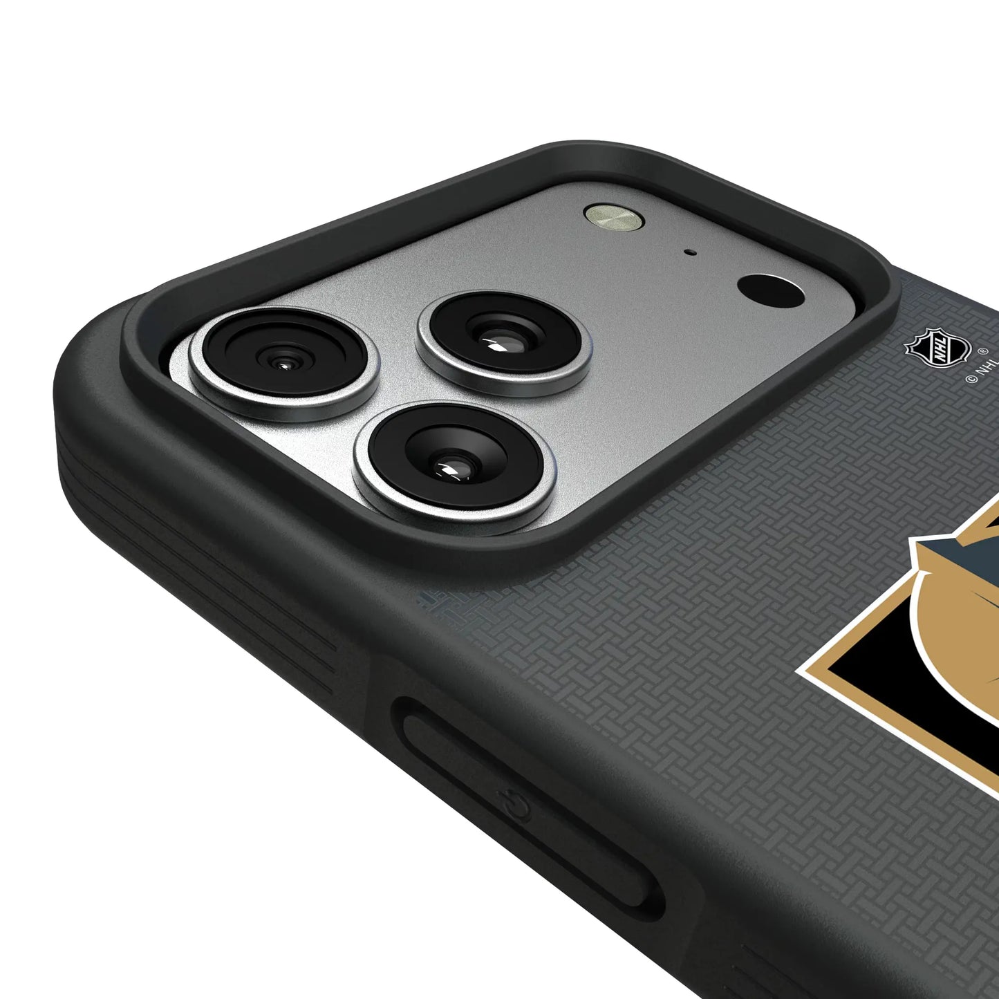 Vegas Golden Knights Linen Bump Phone Case for Apple iPhone