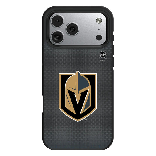 Vegas Golden Knights Linen Bump Phone Case for Apple iPhone
