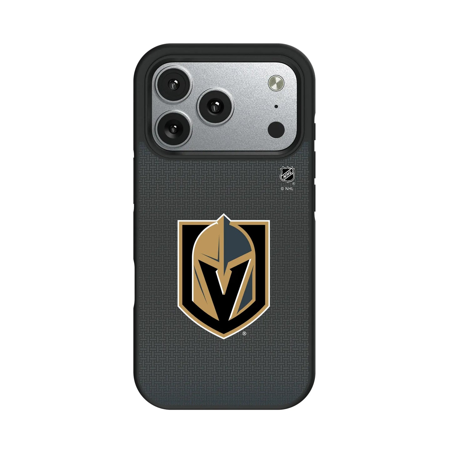 Vegas Golden Knights Linen Bump Phone Case for Apple iPhone