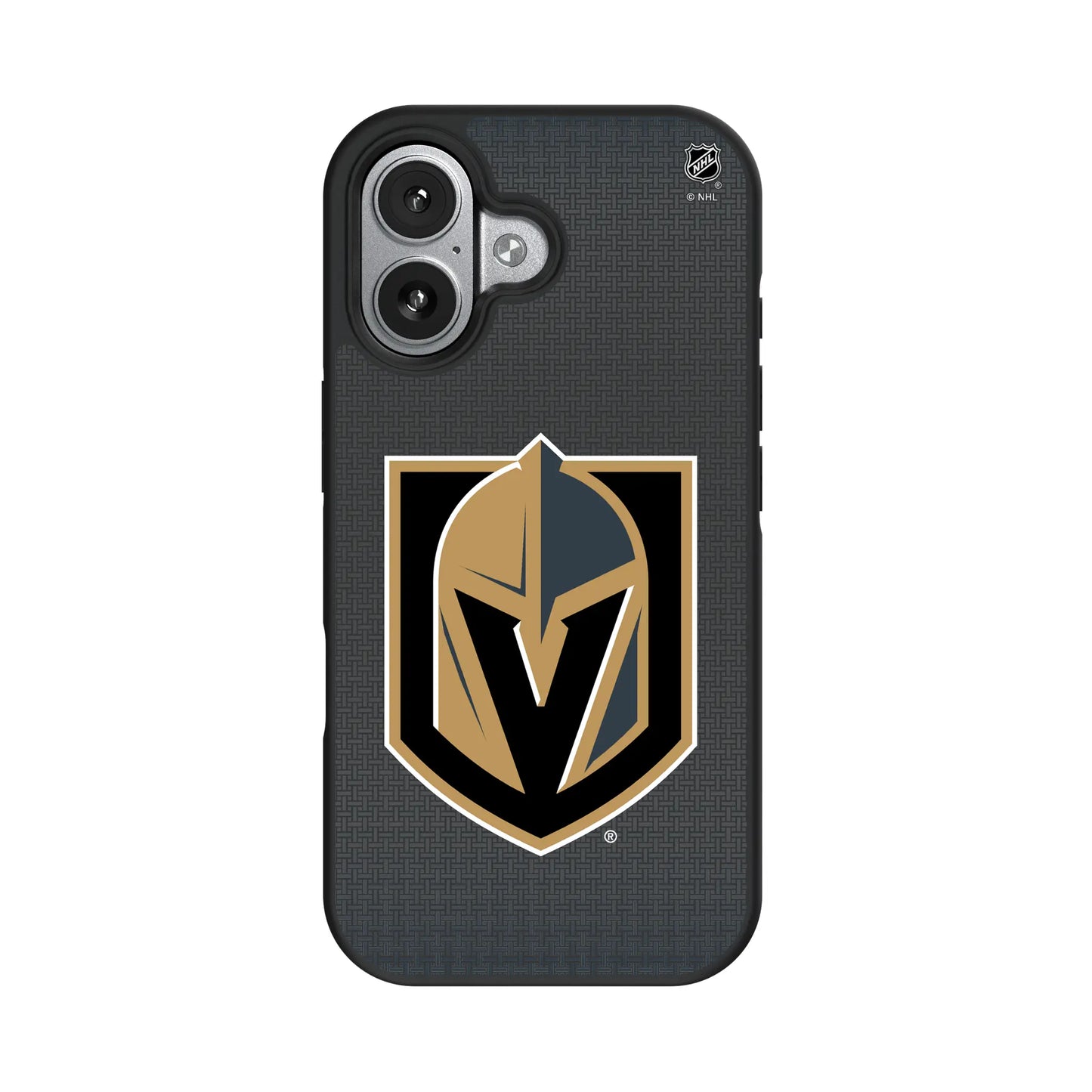 Vegas Golden Knights Linen Bump Phone Case for Apple iPhone