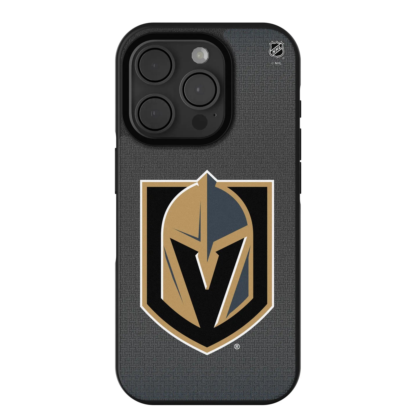Vegas Golden Knights Linen Bump Phone Case for Apple iPhone