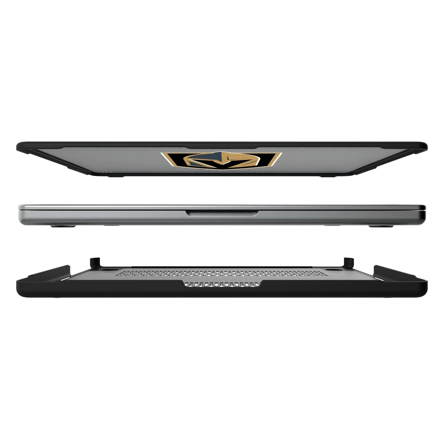 Vegas Golden Knights Linen Laptop Case for Apple MacBook