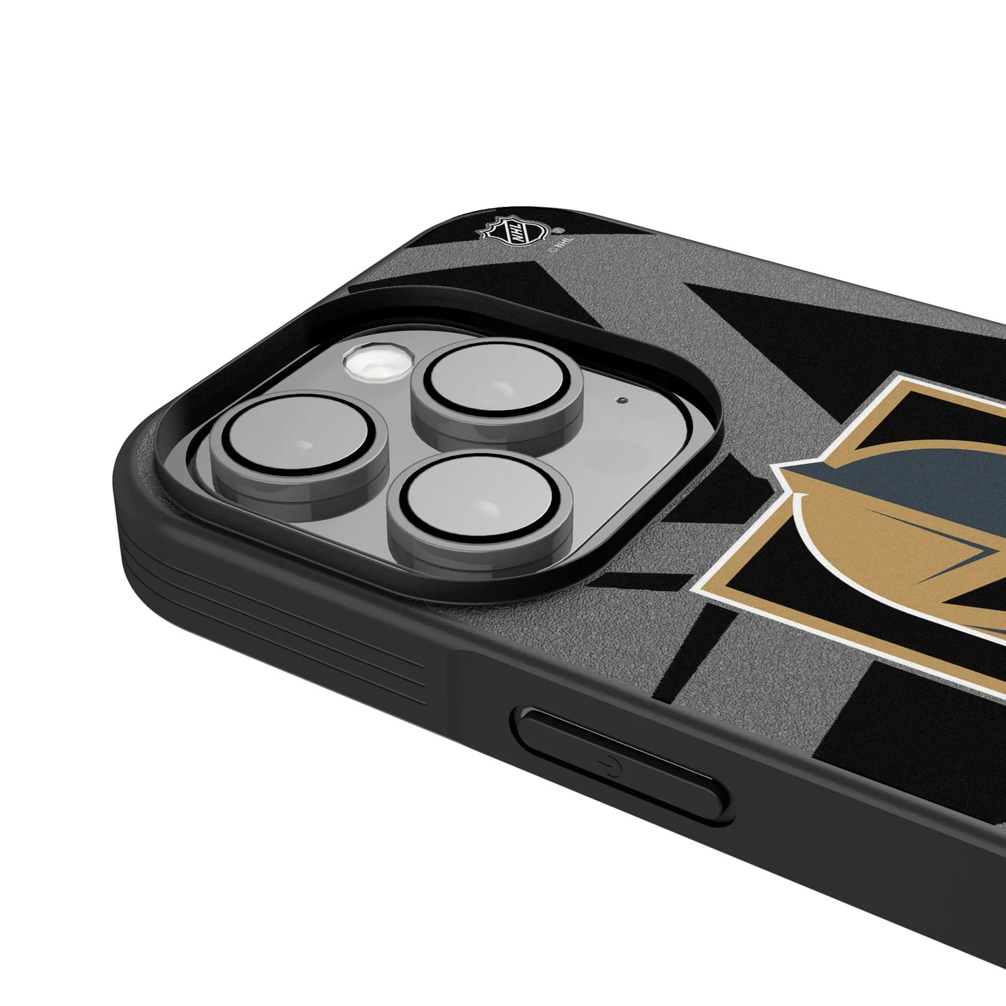 Vegas Golden Knights Monocolor Tilt Bump Phone Case for Apple iPhone
