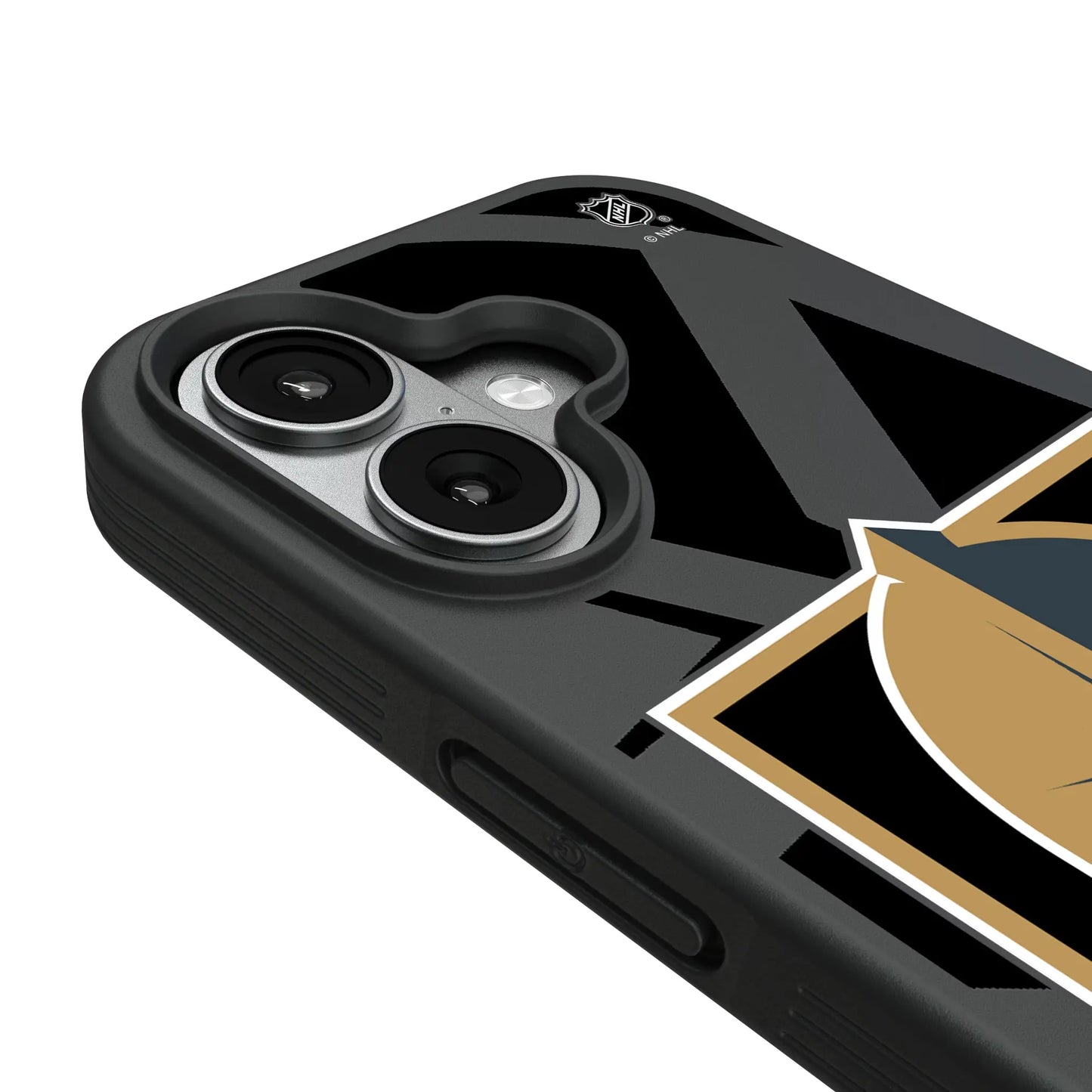 Vegas Golden Knights Monocolor Tilt Bump Phone Case for Apple iPhone