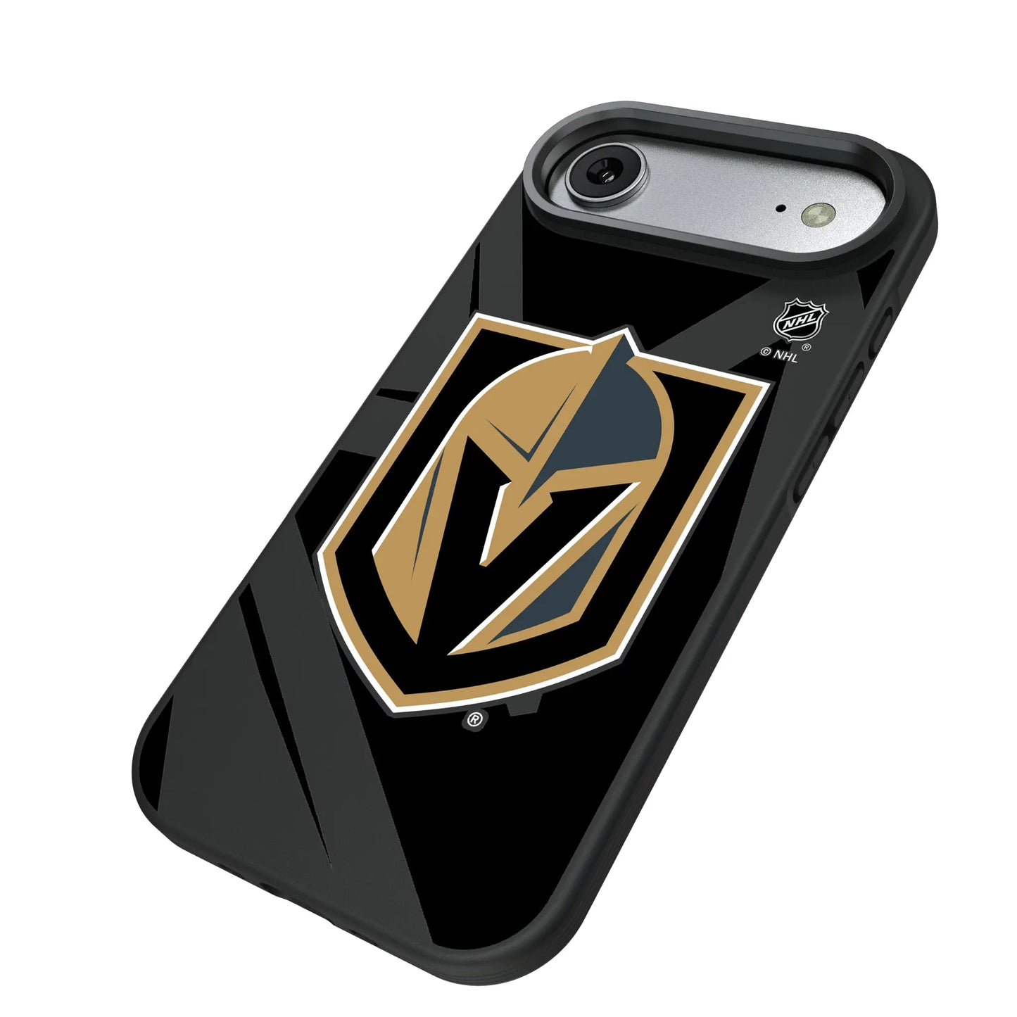 Vegas Golden Knights Monocolor Tilt Bump Phone Case for Apple iPhone