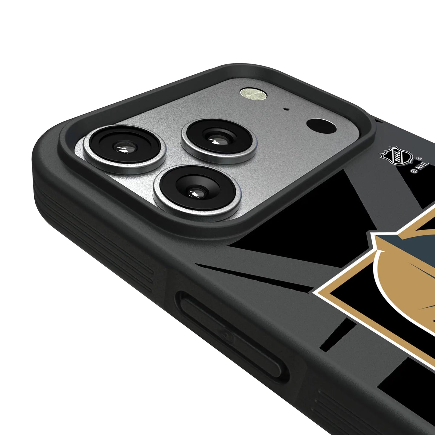 Vegas Golden Knights Monocolor Tilt Bump Phone Case for Apple iPhone