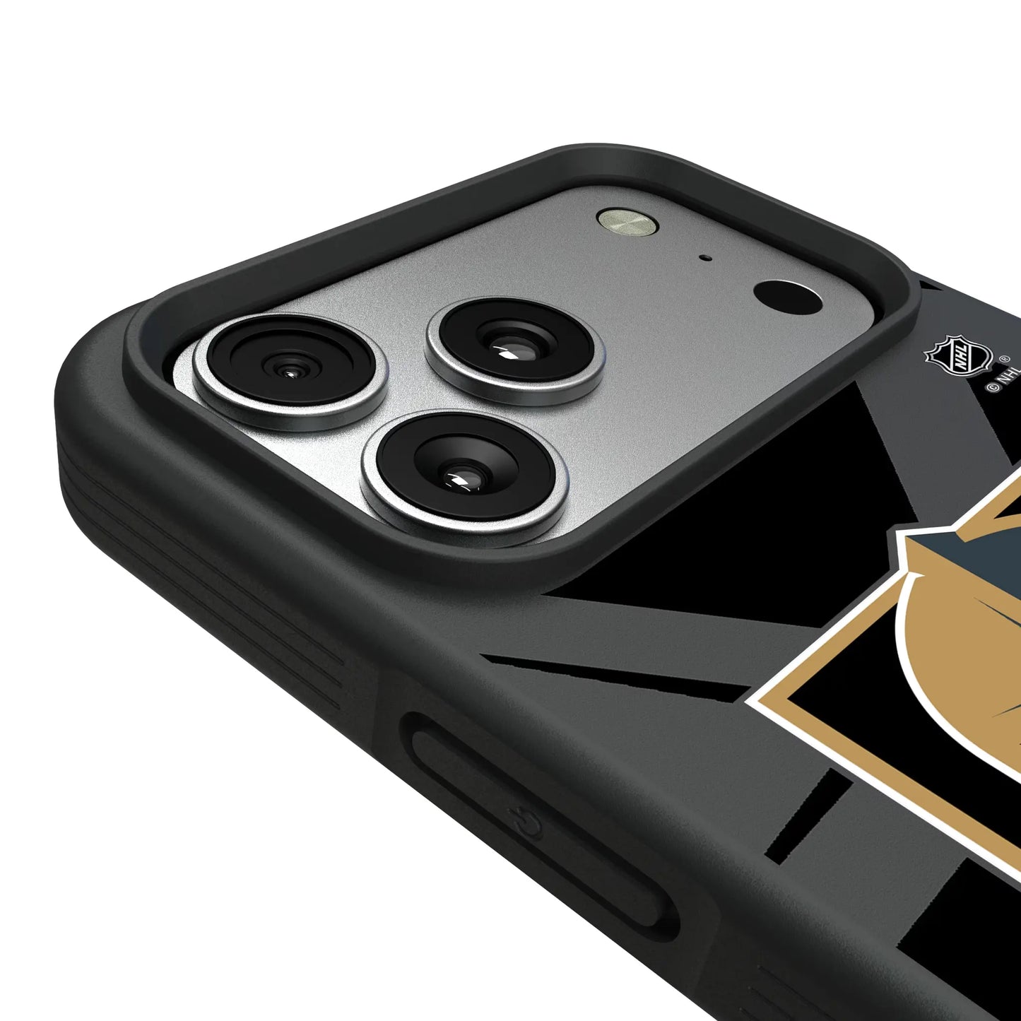Vegas Golden Knights Monocolor Tilt Bump Phone Case for Apple iPhone