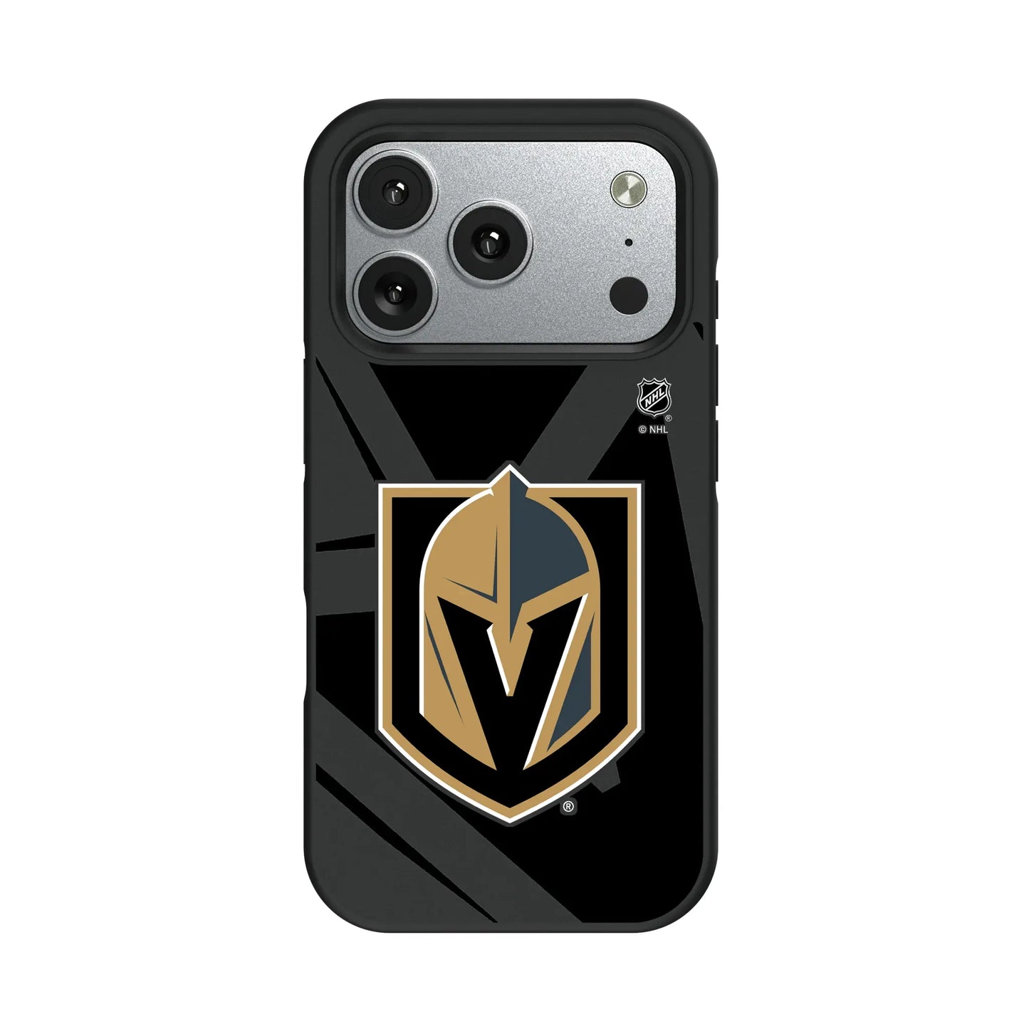 Vegas Golden Knights Monocolor Tilt Bump Phone Case for Apple iPhone