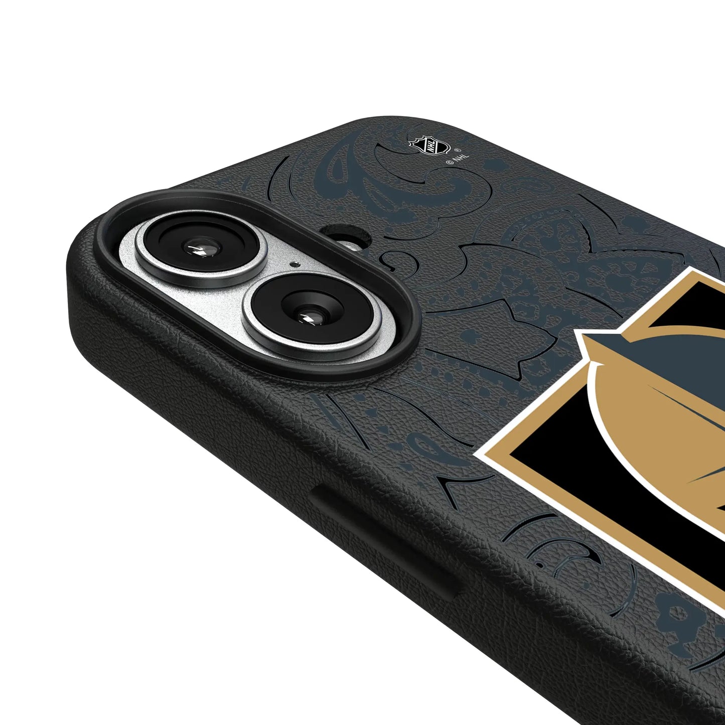 Vegas Golden Knights Paisley MagSafe Compatible Phone Case for Apple iPhone