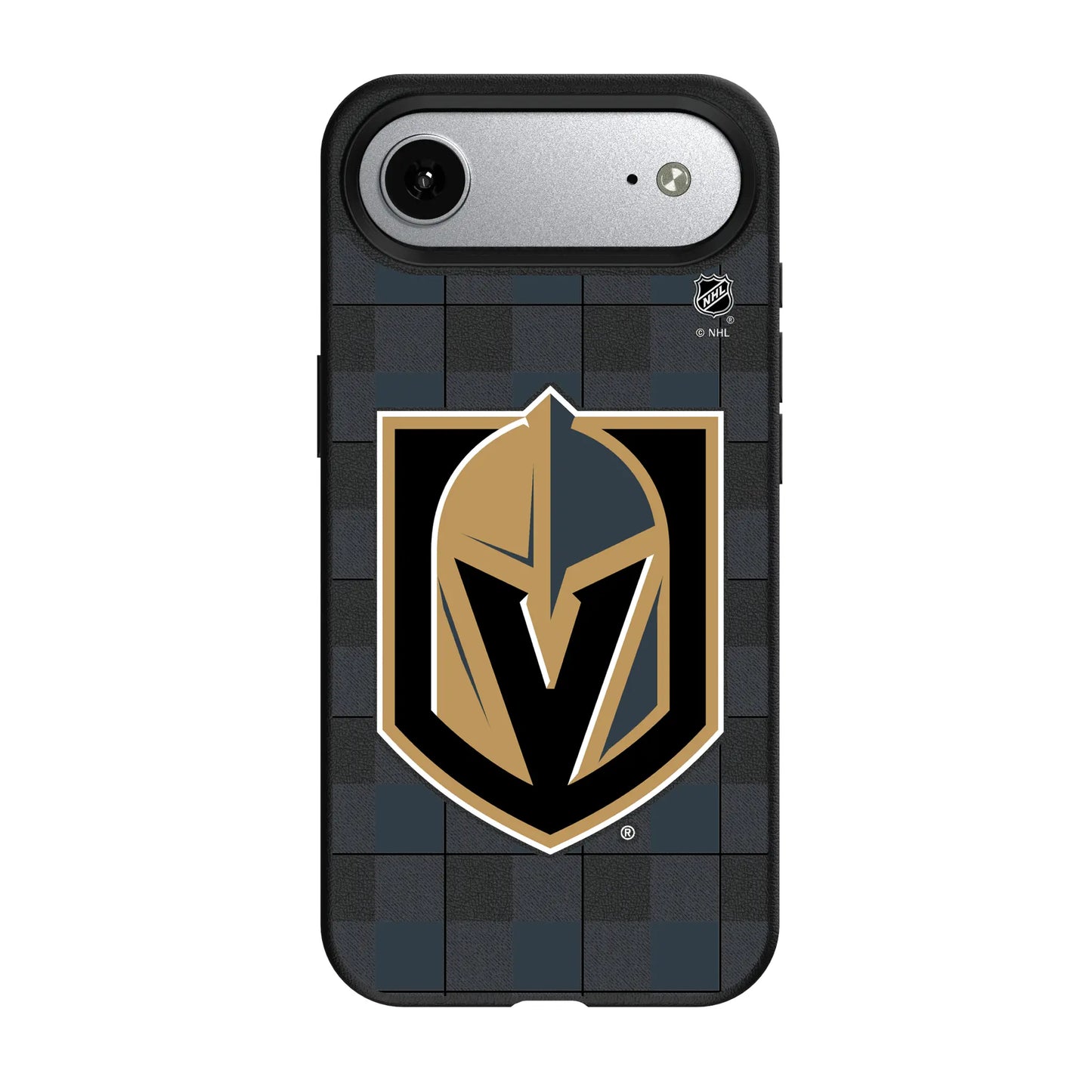 Vegas Golden Knights Plaid MagSafe Compatible Phone Case for Apple iPhone