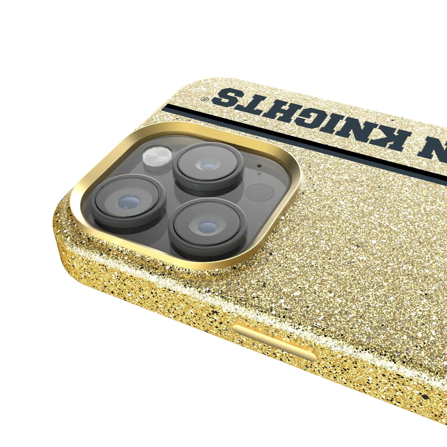 Vegas Golden Knights Sidebar Bling Phone Case for Apple iPhone