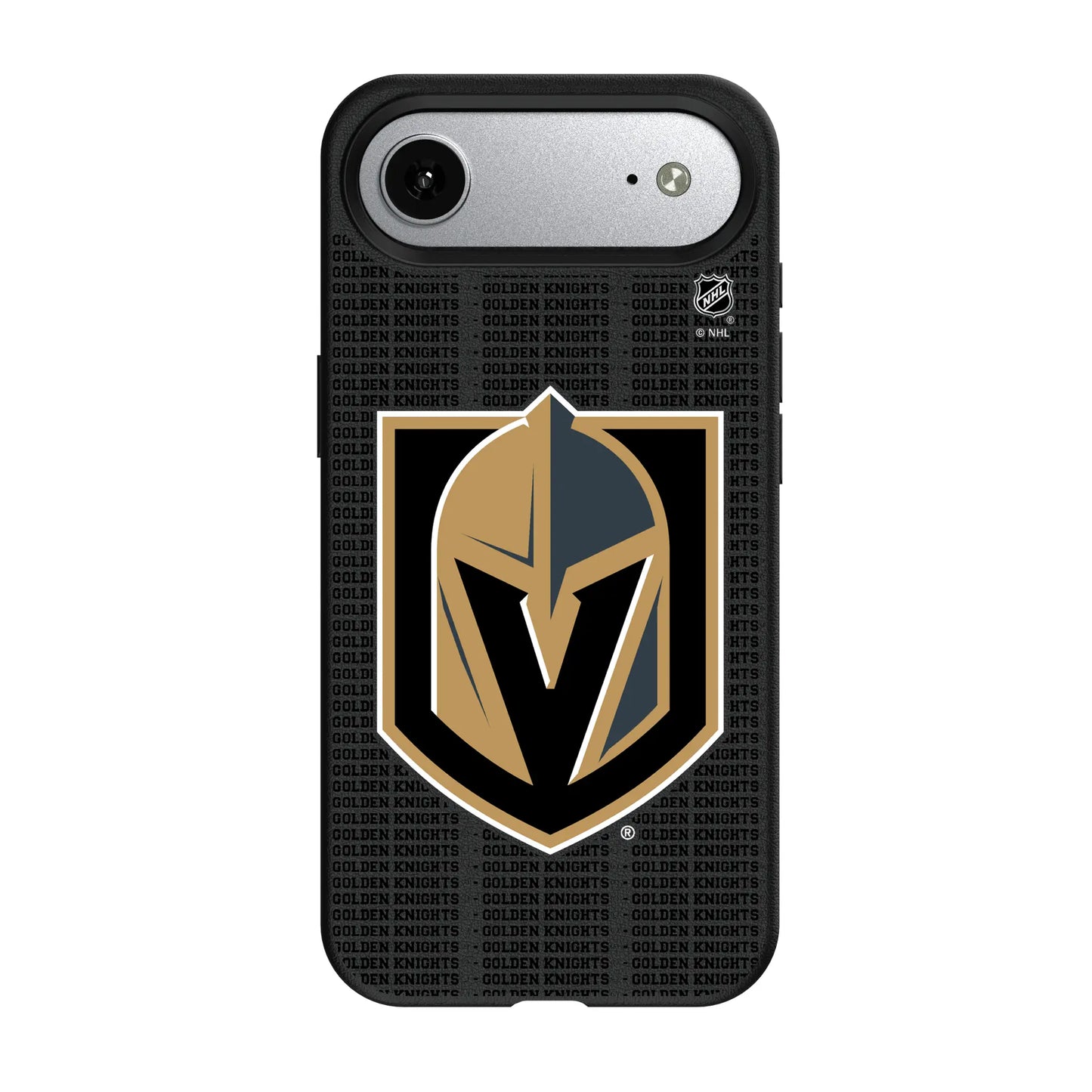 Vegas Golden Knights Text Backdrop MagSafe Compatible Phone Case for Apple iPhone