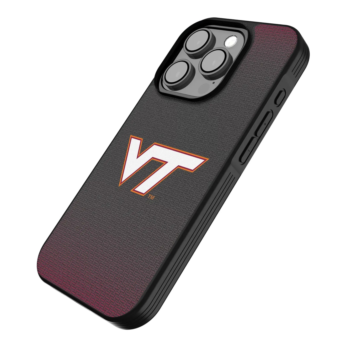 Virginia Tech Hokies Linen Bump Phone Case for Apple iPhone