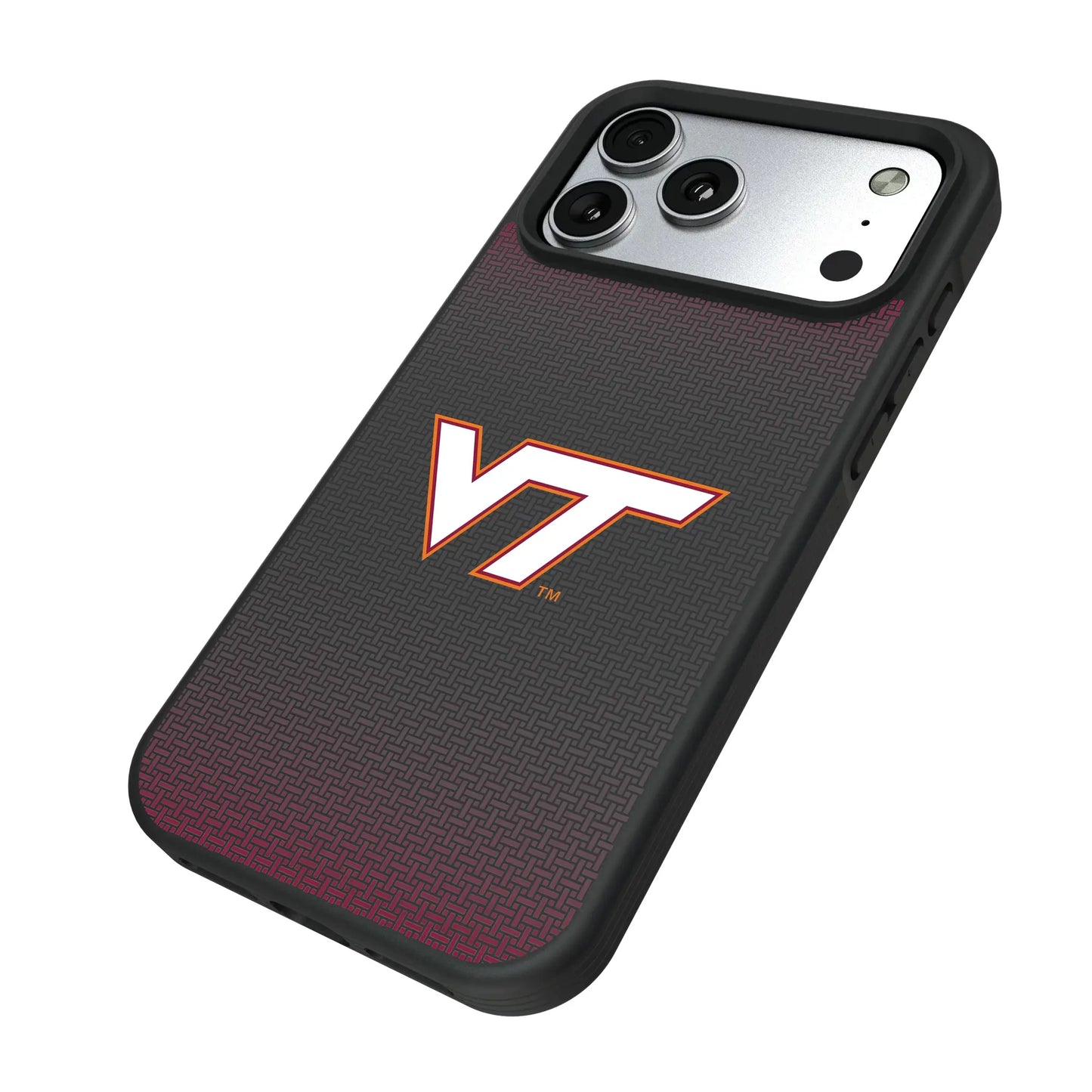 Virginia Tech Hokies Linen Bump Phone Case for Apple iPhone
