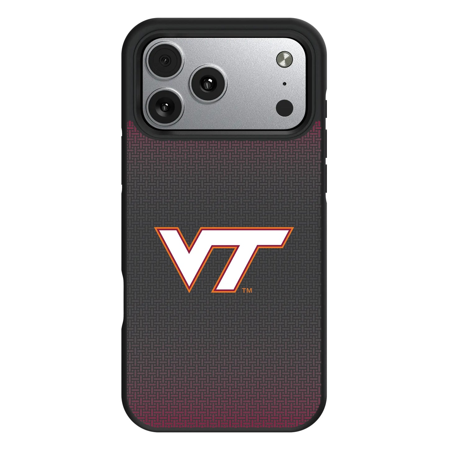 Virginia Tech Hokies Linen Bump Phone Case for Apple iPhone