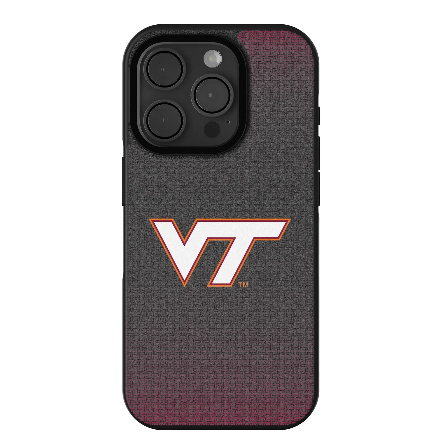 Virginia Tech Hokies Linen Bump Phone Case for Apple iPhone